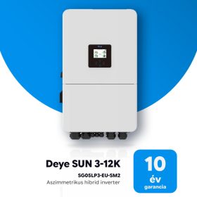 Deye 5kW háromfázisú hibrid inverter