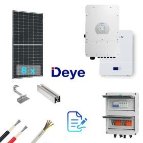 Mininmum csomag Deye napelemes rendszer 4 kW