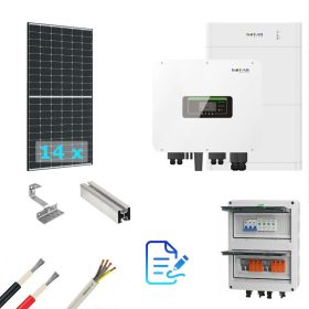 SOFAR napelemes rendszer 5 kW napelem 10 kWh energiatároló